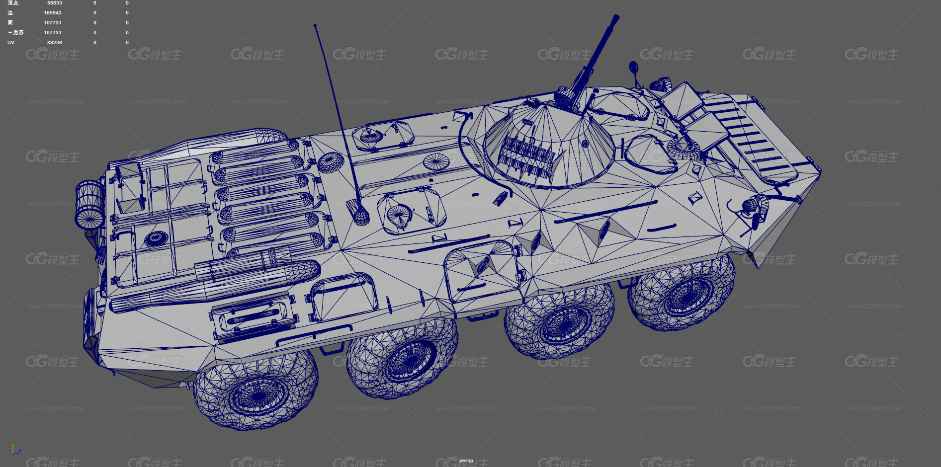 BTR80装甲车 突击炮车 轮式装甲车 运兵车 突击车 输送车 军事车辆 苏联装甲车 战术车-12