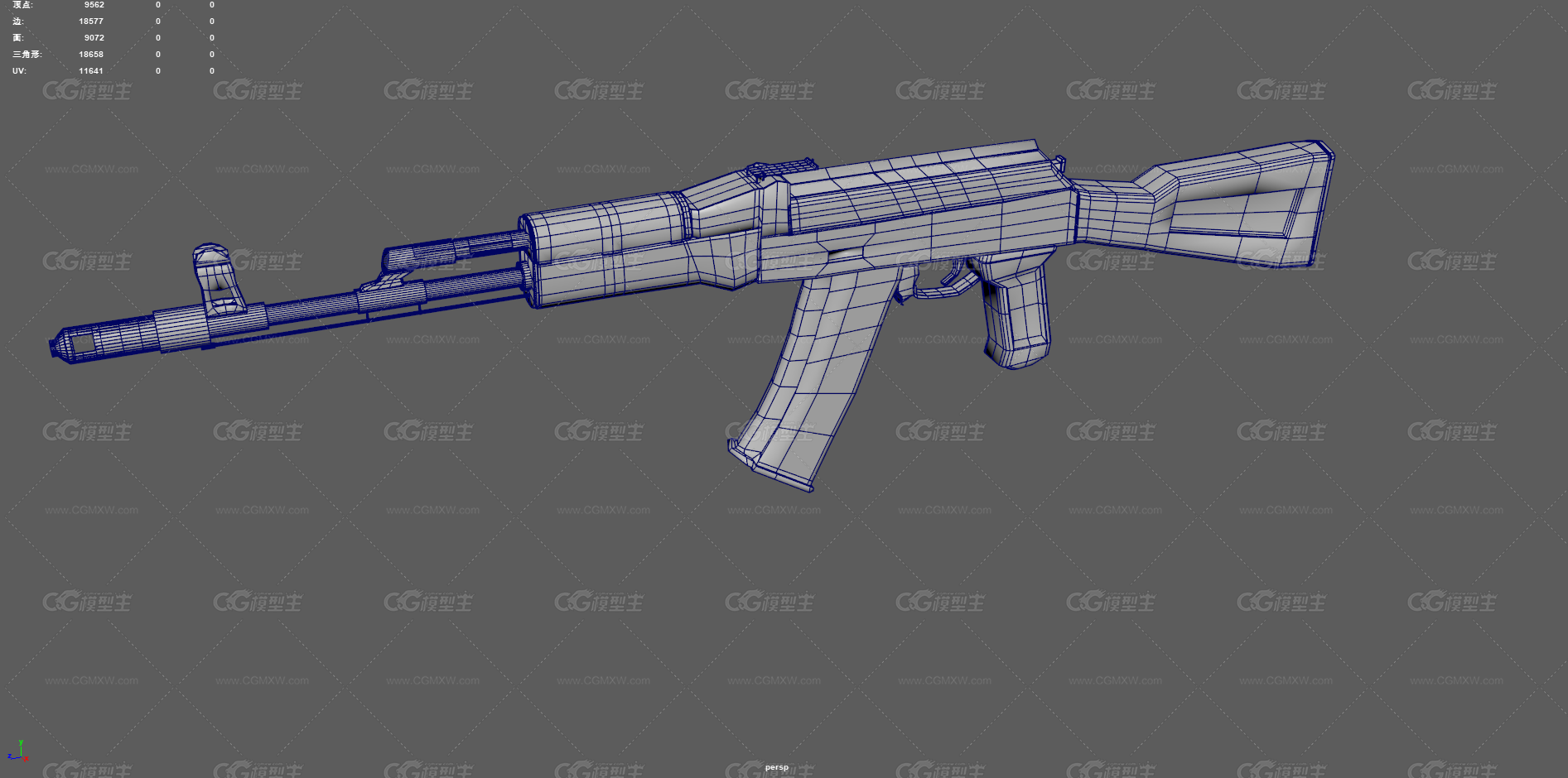 AK突击步枪 AK47 冲锋枪 枪械 军用枪械 自动步枪 军用枪械 AK47冲锋枪 现代枪械 步枪-13