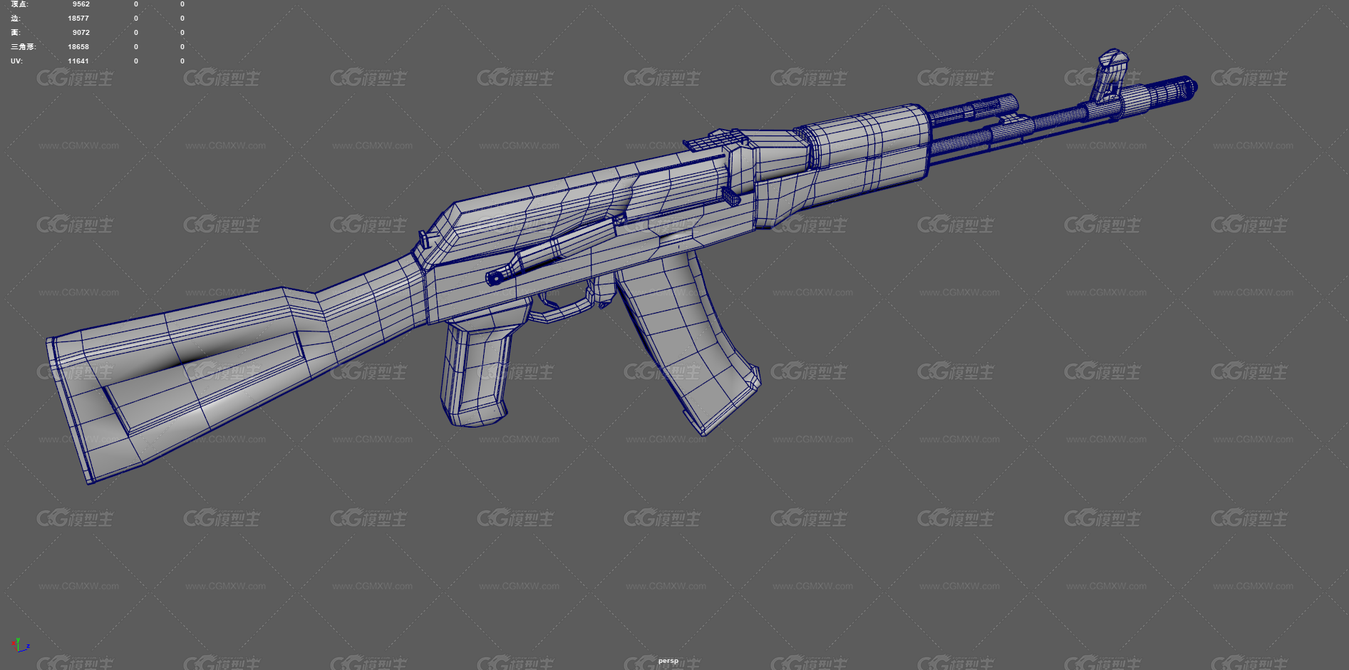 AK突击步枪 AK47 冲锋枪 枪械 军用枪械 自动步枪 军用枪械 AK47冲锋枪 现代枪械 步枪-12