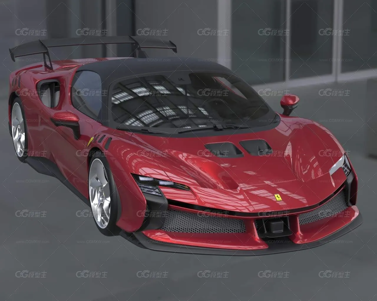 2024款法拉利SF90Stradale超级跑车-1