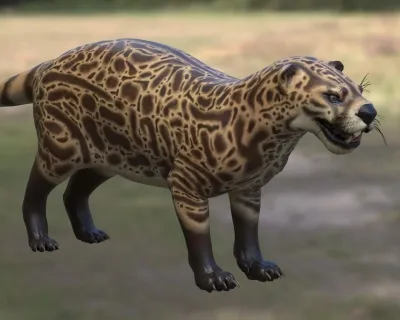 北美洲父猫牛鬣兽科生物动物
