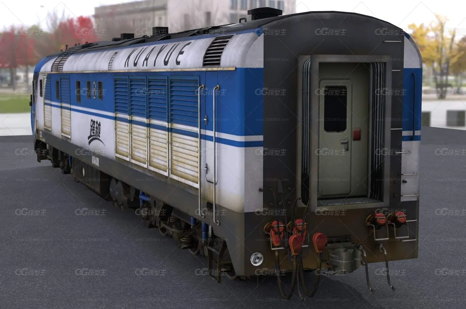 中国东风11G型内燃机车组火车-2