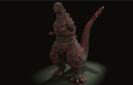 哥斯拉 Godzilla 怪物 幻想生物 变异怪物   加美拉  怪兽  PBR