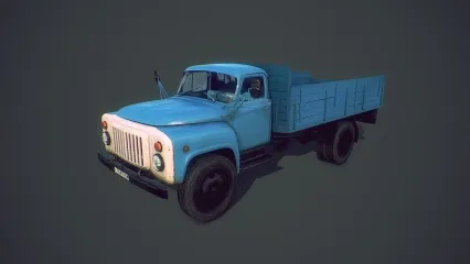 苏联卡车 老式货车 运输车 老解放卡车 军用卡车 货运车 货车 车辆 运兵车 越野卡车 二战卡车