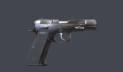 CZ 75B 不锈钢 次世代手枪 PBR沙漠之鹰 以色列手枪