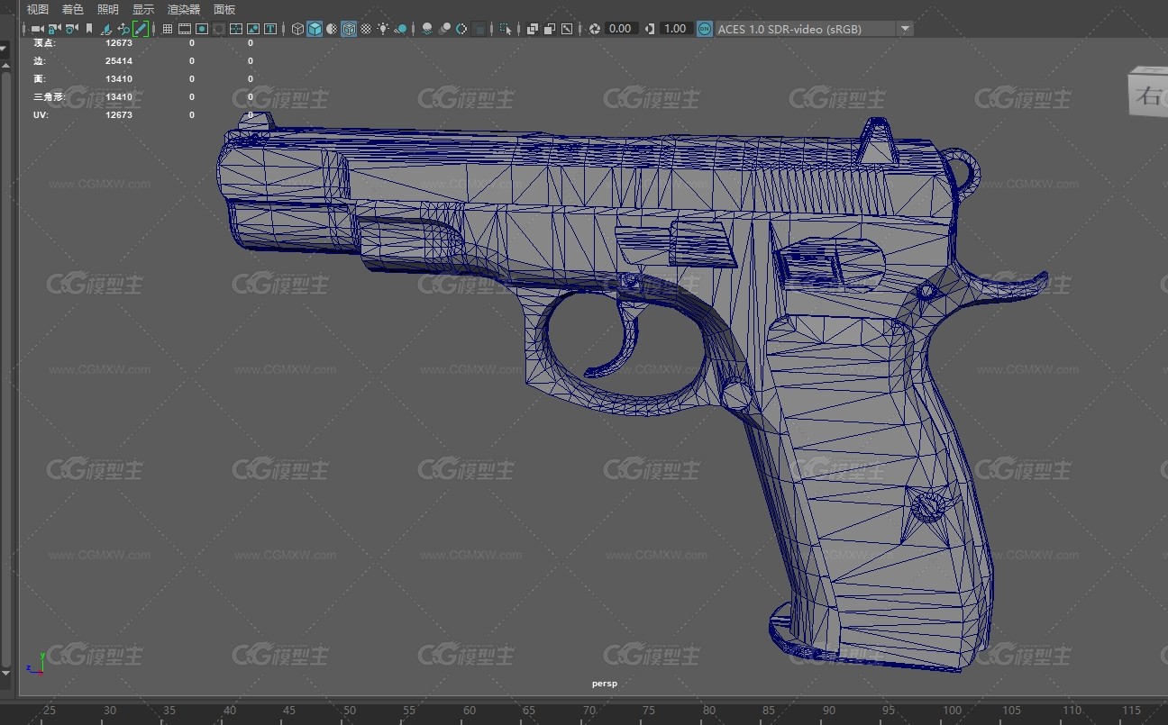 CZ 75B 不锈钢 次世代手枪 PBR沙漠之鹰 以色列手枪-5