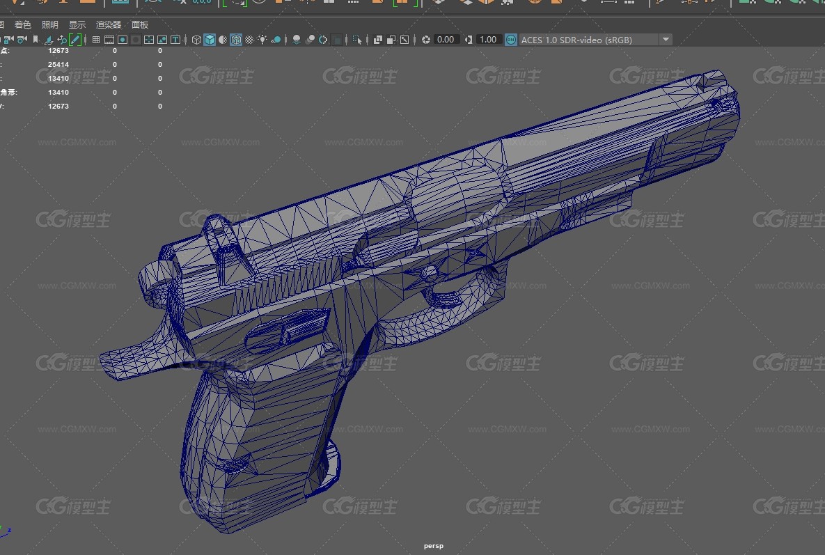 CZ 75B 不锈钢 次世代手枪 PBR沙漠之鹰 以色列手枪-6