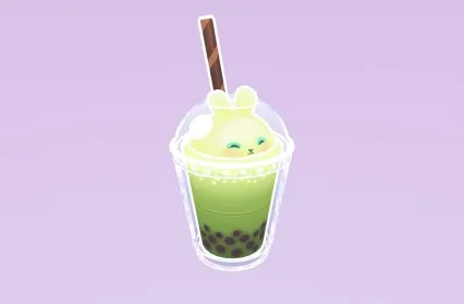 奶茶 饮料 卡通珍珠奶茶 奶茶杯子 下午茶 红豆茶