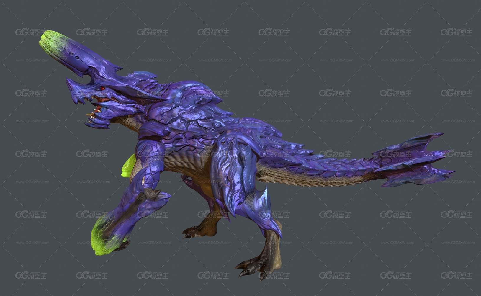 次世代 暗影魔龙 紫龙 黑龙 魔龙 恶龙 Black dragon-2