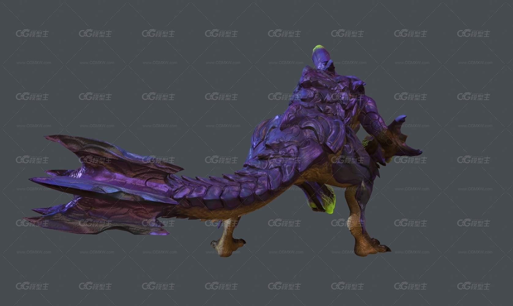 次世代 暗影魔龙 紫龙 黑龙 魔龙 恶龙 Black dragon-3