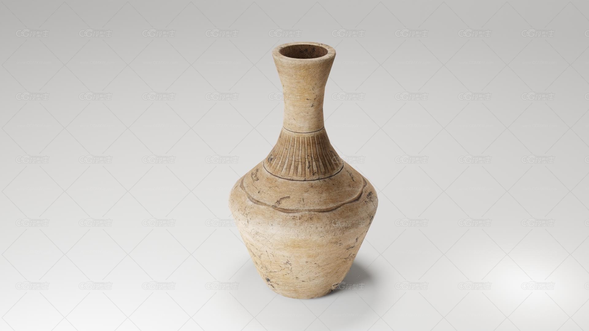 陶器 古董文物 古代器皿 罐子 瓦罐 容器 出土文物 收藏品 陶艺 历史文物 纹彩陶瓶 石器时代-1