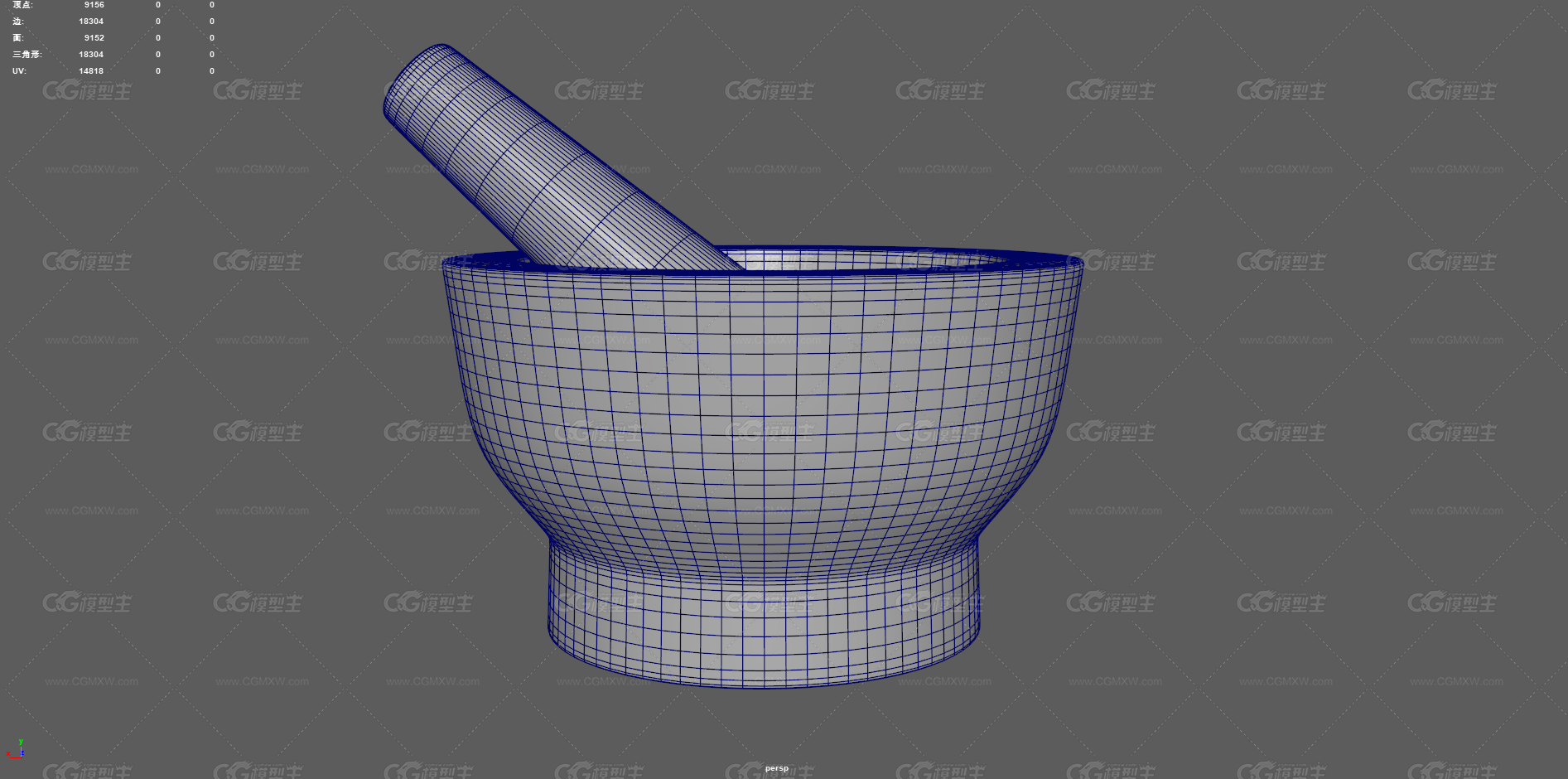 研钵杵 石臼 捣蒜器 研钵 研磨碗 捣药 杵碾槌 古代石臼 研磨器 研杵-10