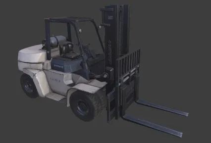 PBR叉车 工程车 小叉车 工业叉车