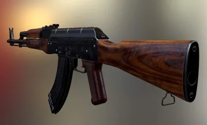 AKM步枪 木柄步枪 连发枪 7.62子弹 热兵器 武器