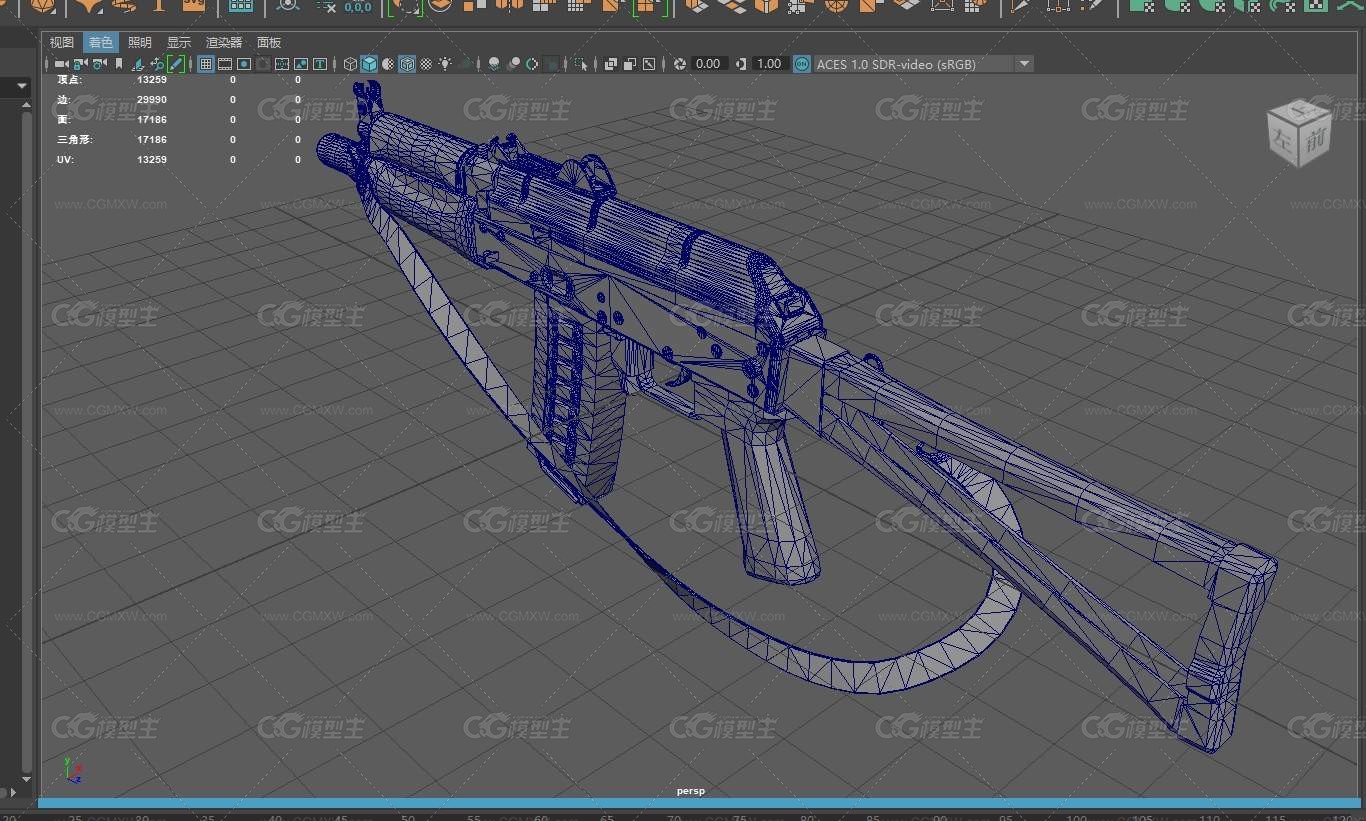 突击步枪 AK74U 武器 枪械 自动步枪 次世代枪械 军事武器 短突击步枪 俄式步枪 折叠枪托-8