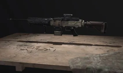M60型步枪 武器 枪械模型 军事装备 冲锋枪 PBR材质
