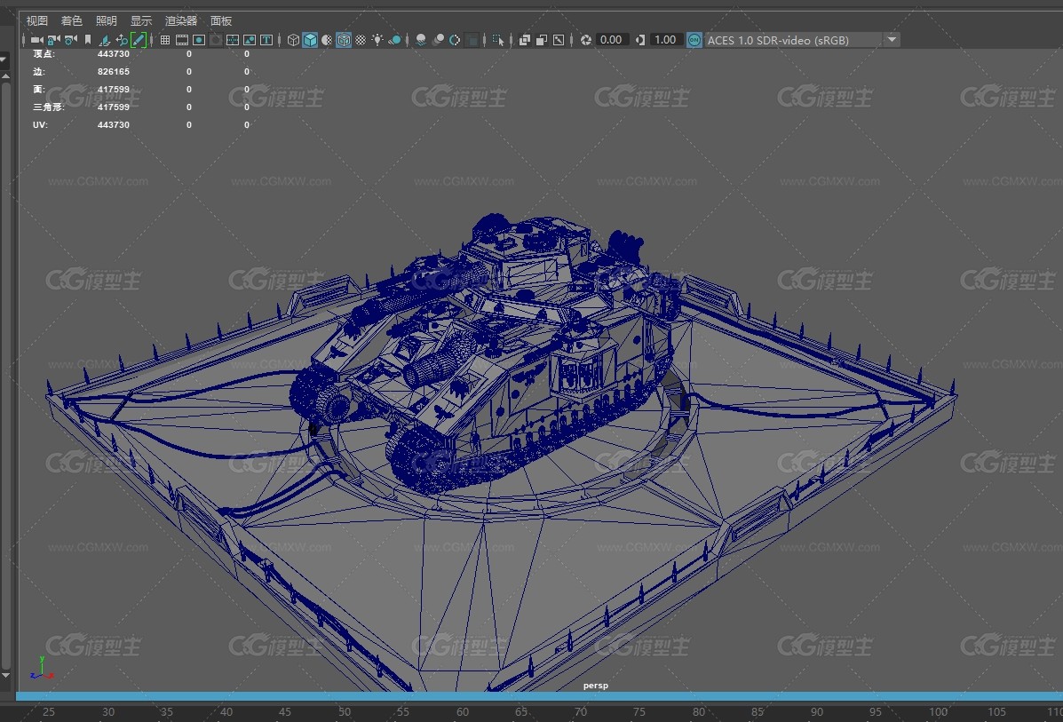 法国陆军 坦克 AMX-50重型坦克 PBR坦克-6