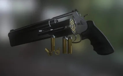 左轮手枪 武器 热兵器 转轮手枪 pbr手枪