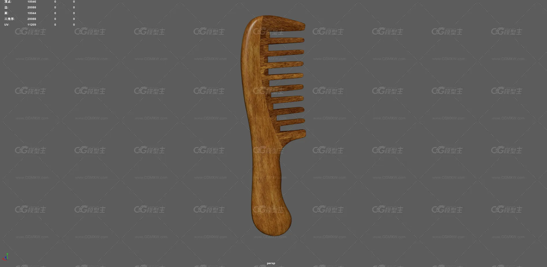 梳子 木梳 梳头发工具 生活用品 古代梳子 旧梳子 老式梳子 头梳 老物件 顺发梳 -6