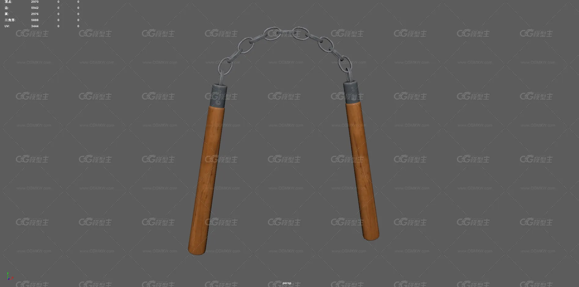 双截棍 双节棍 古代武器 冷兵器 武器 二节棍 奇门武器 防具 近身格斗 棍棒武器 双节鞭-6