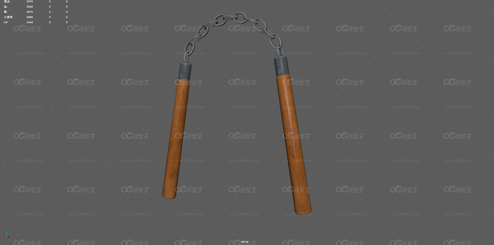 双截棍 双节棍 古代武器 冷兵器 武器 二节棍 奇门武器 防具 近身格斗 棍棒武器 双节鞭-5