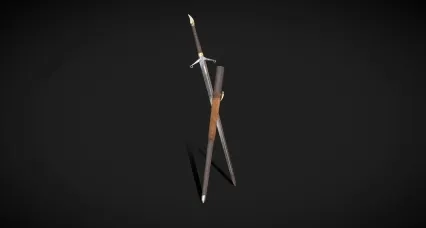 剑 长剑 欧洲剑 剑鞘 冷兵器 中世纪武器 佩剑 宝剑 西洋剑 铁剑 骑士佩剑 圣堂武士剑 刀剑