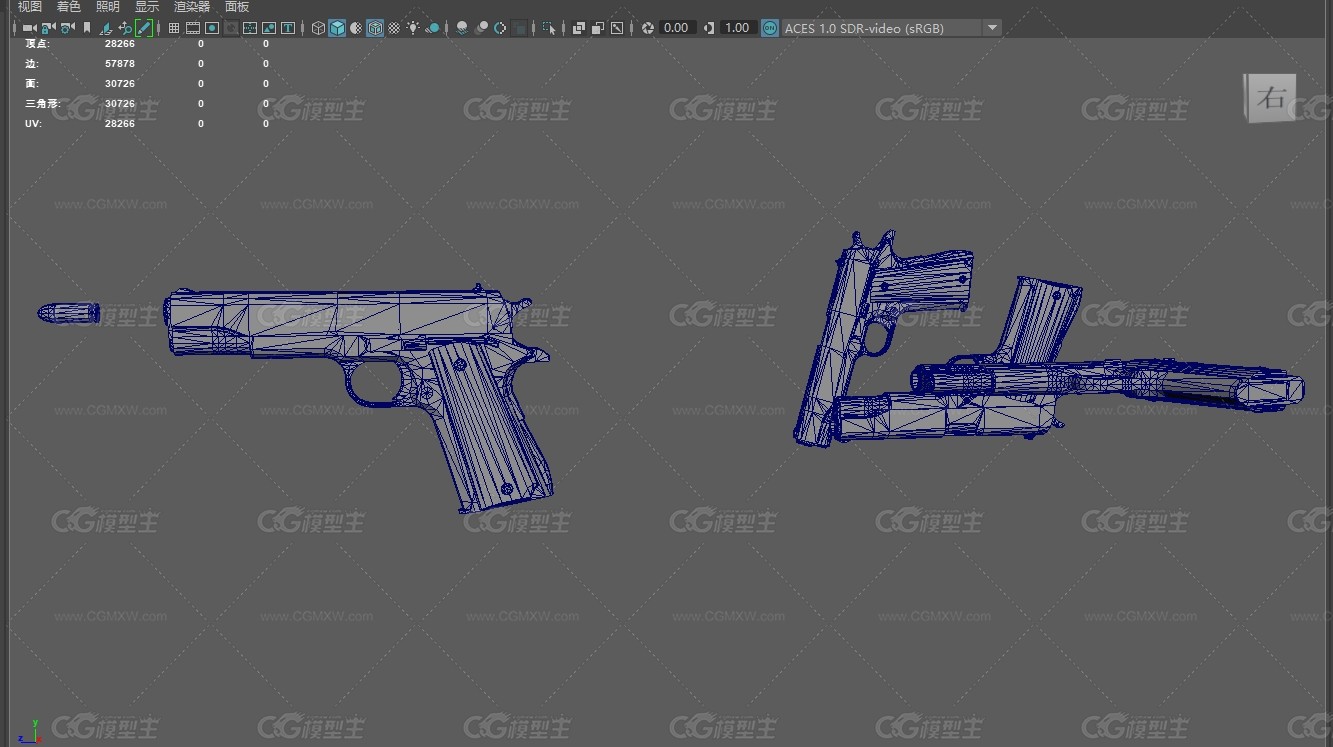 M1911A1手枪 PBR手枪 枪械-9