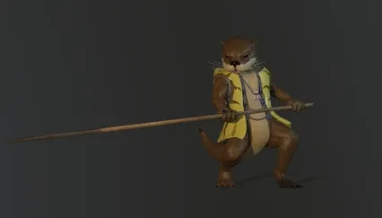 水獭 人形水獭   水獭侠  