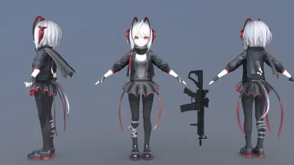 虚拟人物 女人