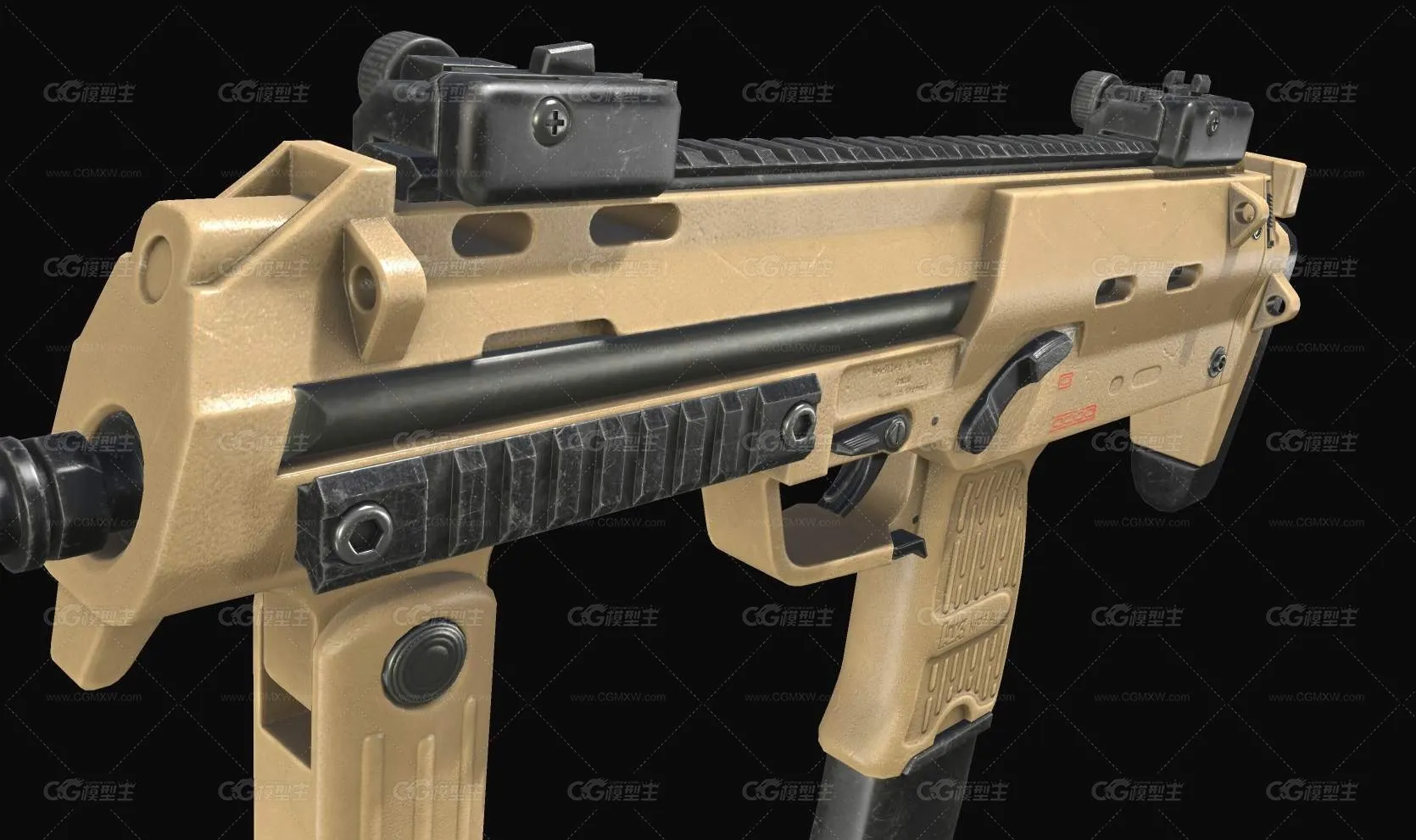 HK MP7 A1  枪  半自动枪  冲锋枪-6
