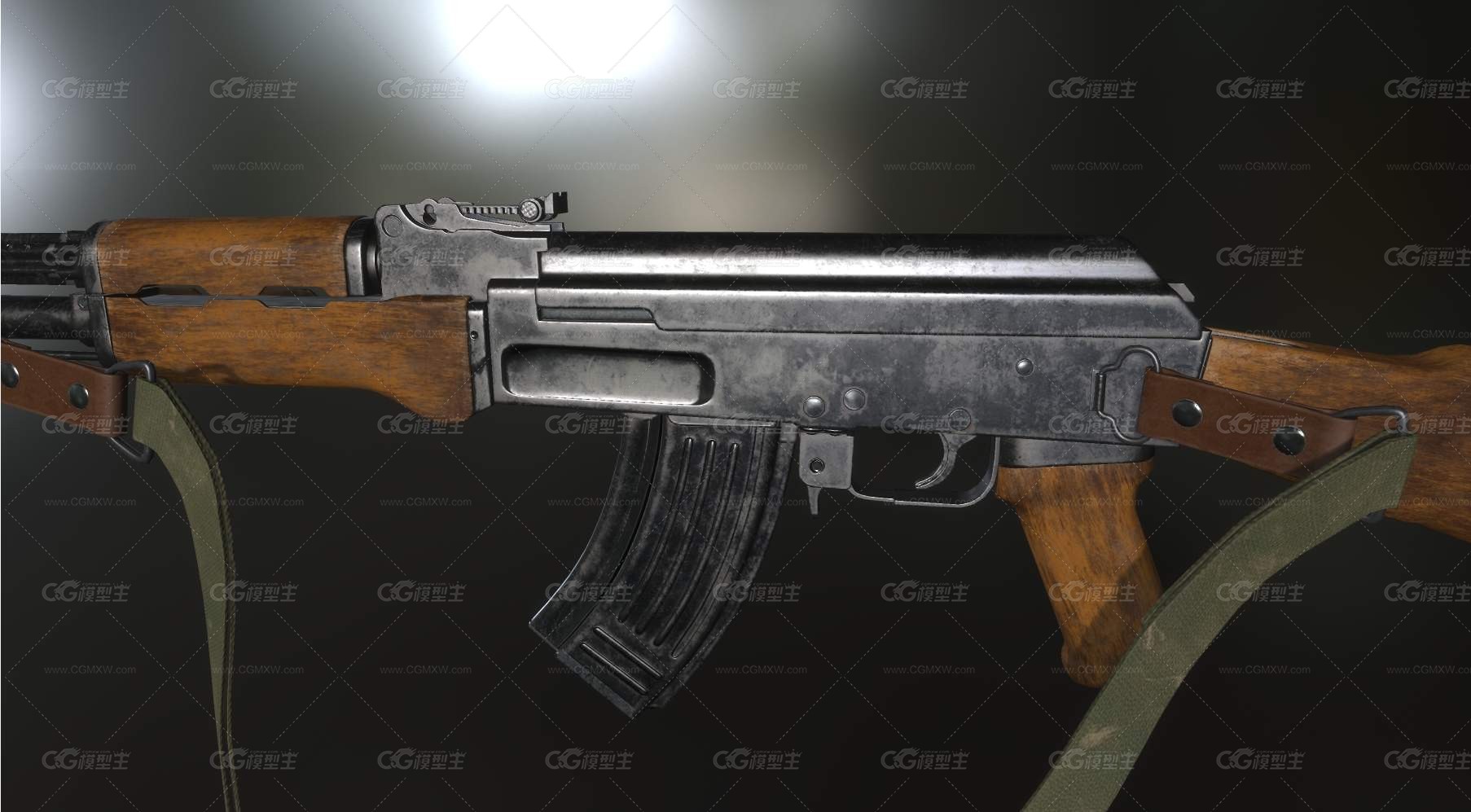 突击步枪   38式步枪   AK 47枪  冲锋枪-6