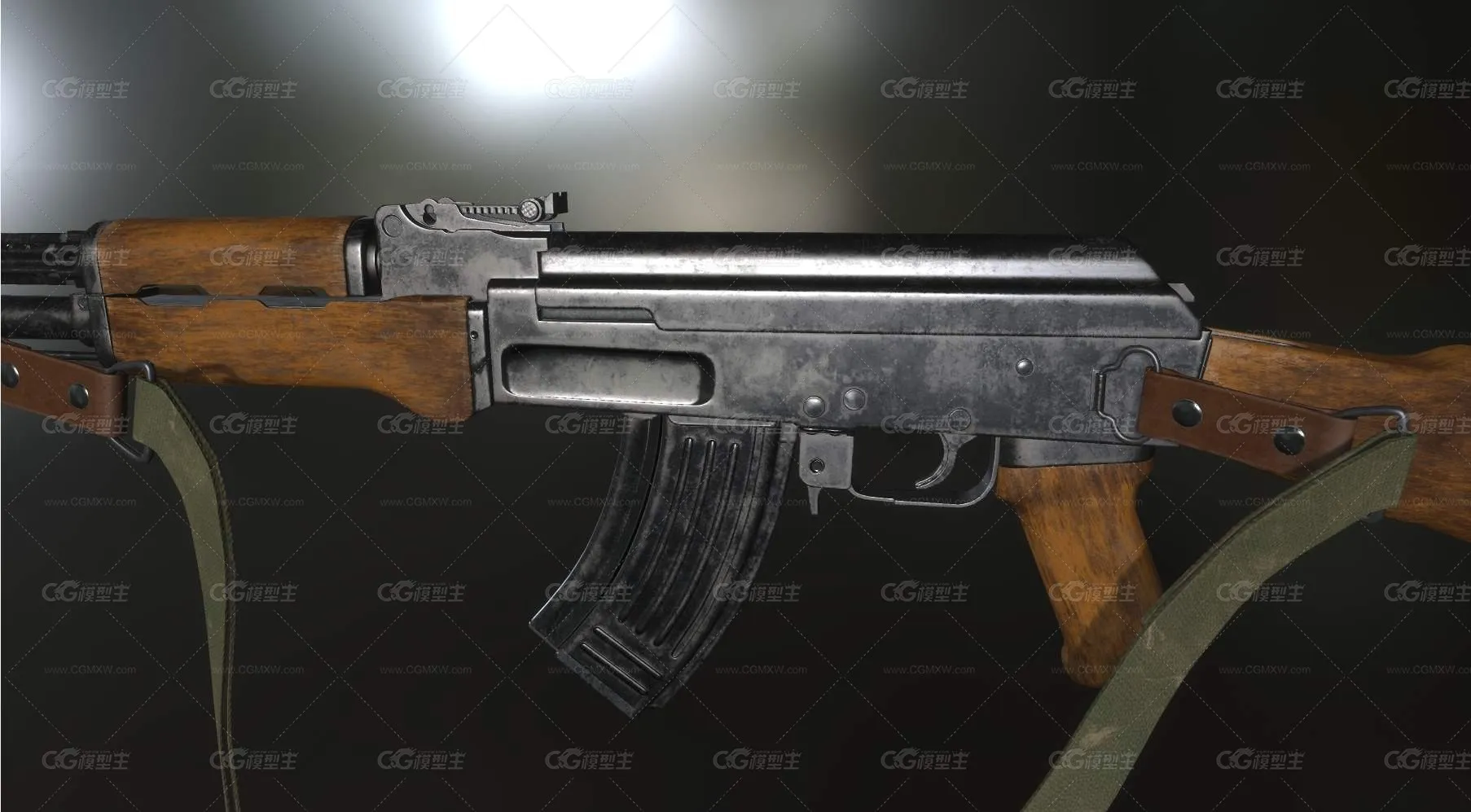 突击步枪   38式步枪   AK 47枪  冲锋枪-6