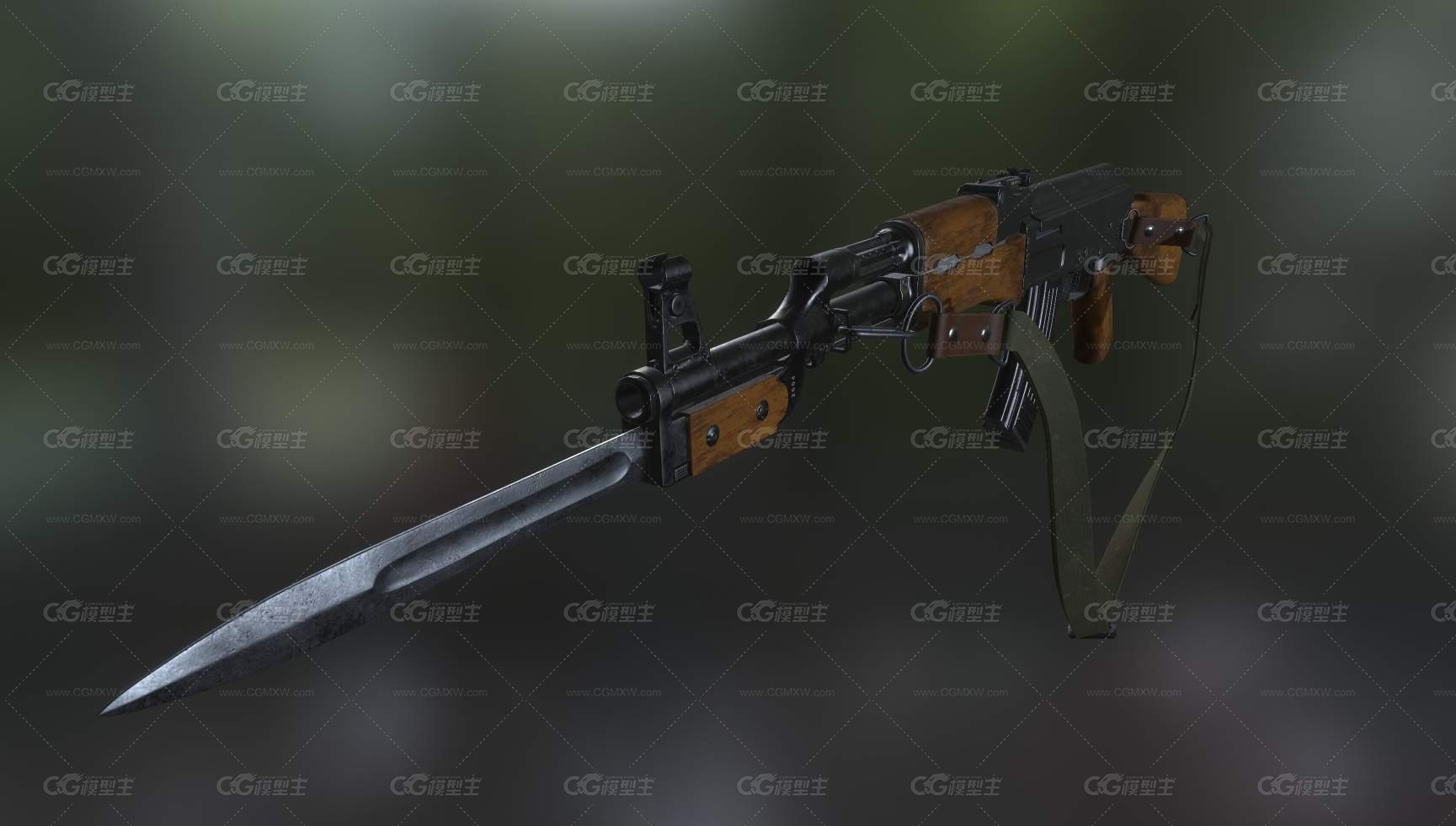 突击步枪   38式步枪   AK 47枪  冲锋枪-2