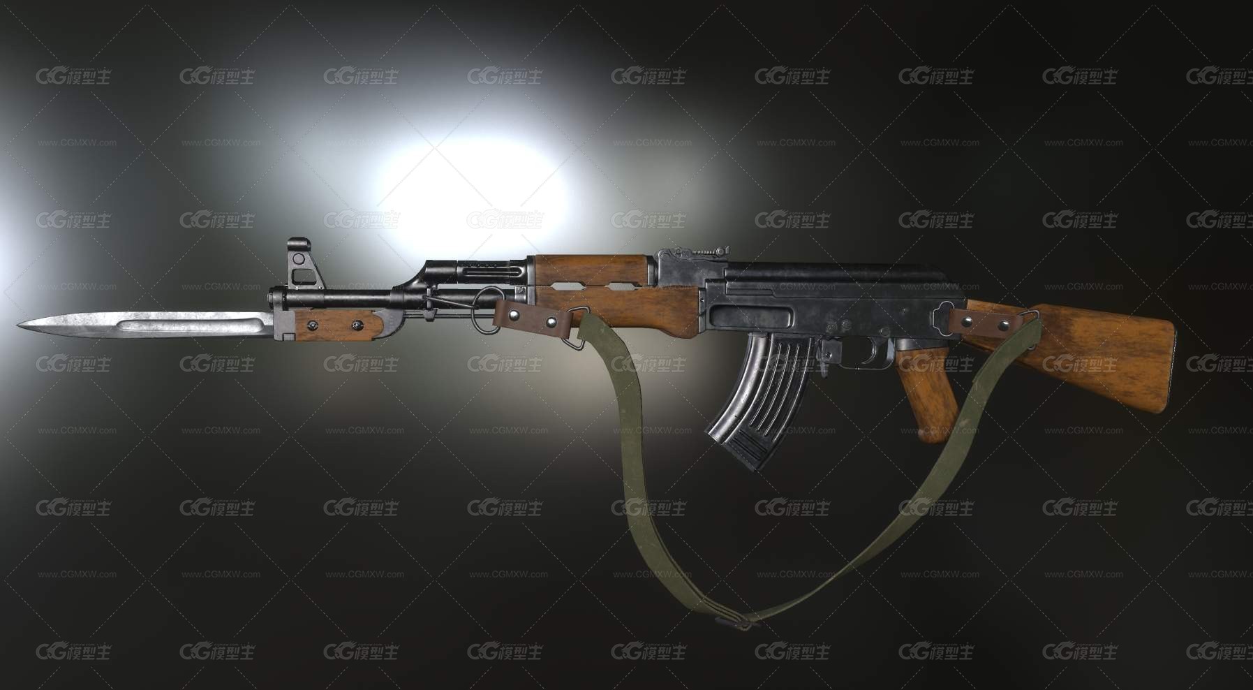 突击步枪   38式步枪   AK 47枪  冲锋枪-3