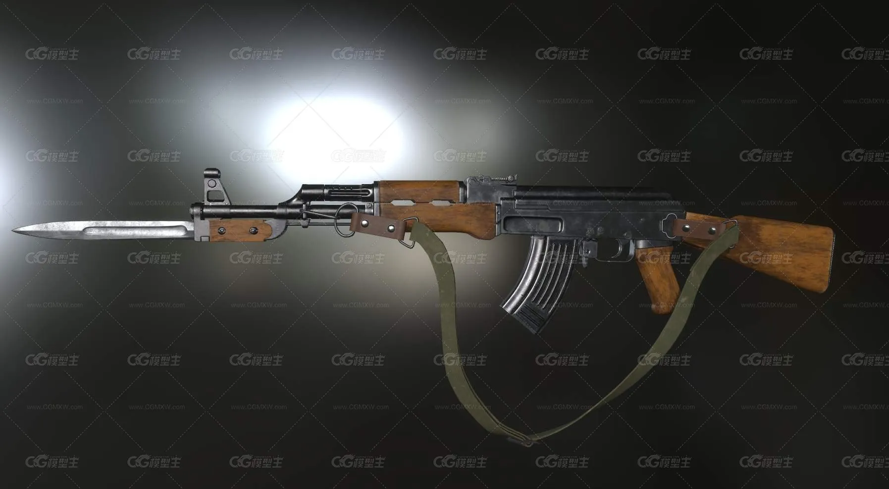 突击步枪   38式步枪   AK 47枪  冲锋枪-3