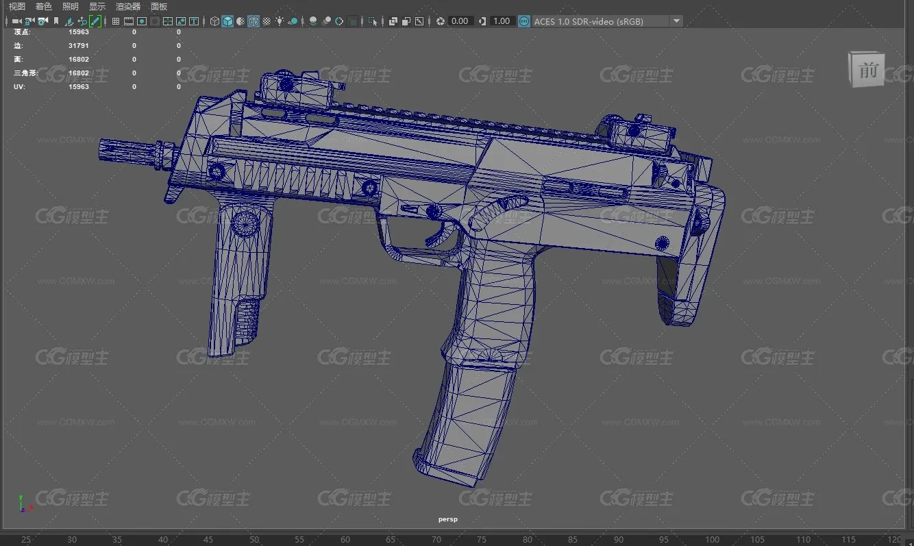 HK MP7 A1  枪  半自动枪  冲锋枪-8