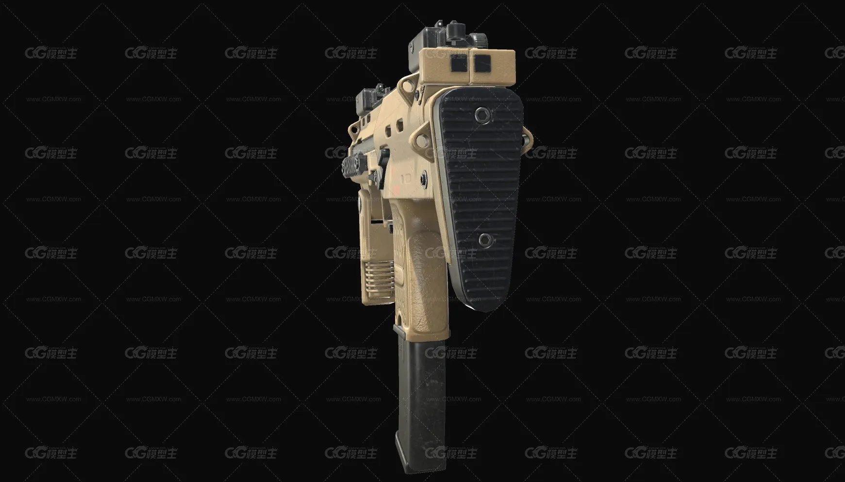 HK MP7 A1  枪  半自动枪  冲锋枪-5