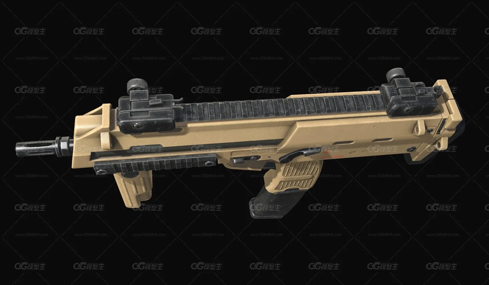 HK MP7 A1  枪  半自动枪  冲锋枪-4
