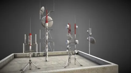信号塔 天线 基站 通讯铁塔 通讯设施 卫星天线 通信基站