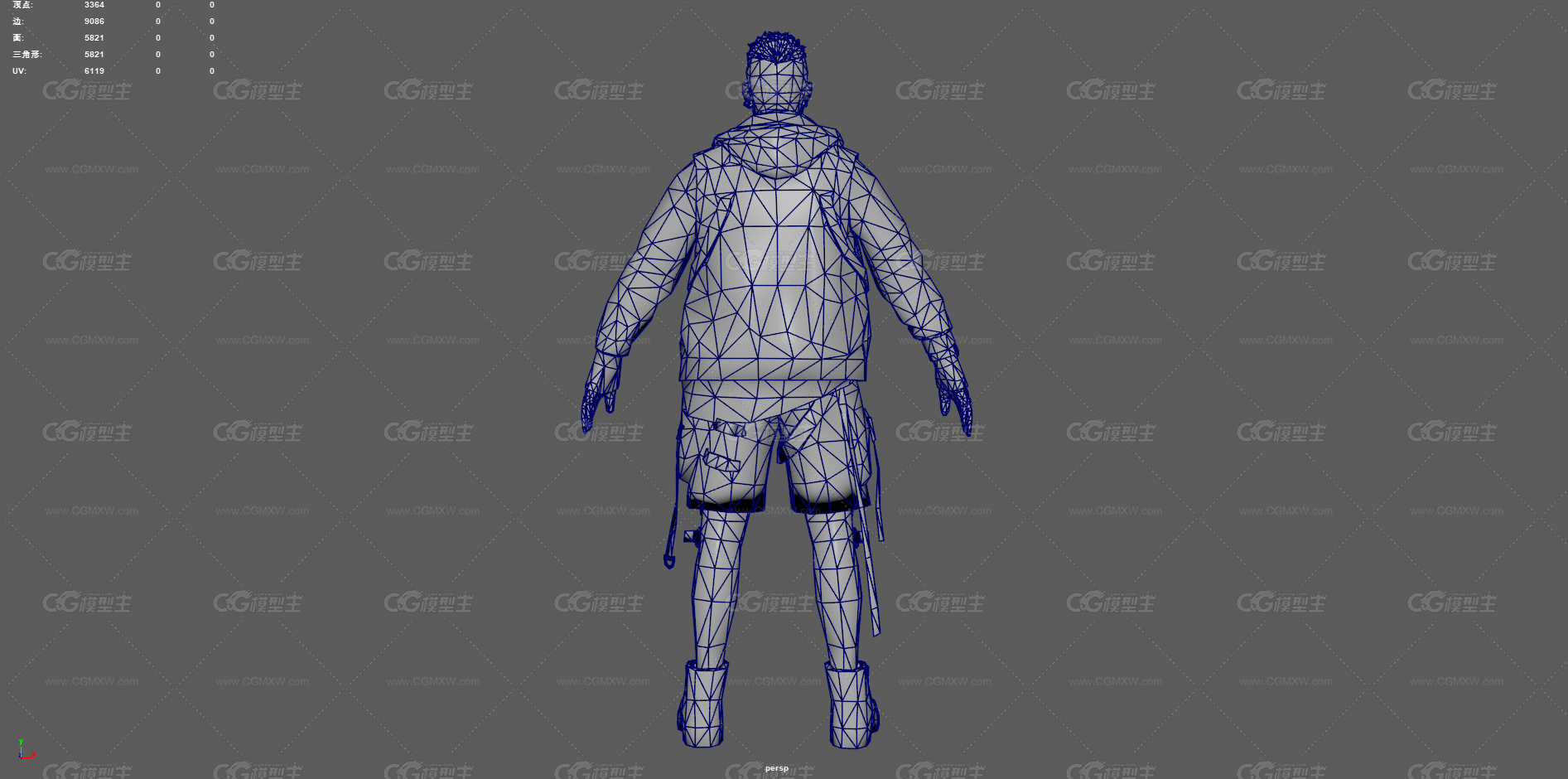 科幻角色 潮流男孩 卡通角色 潮流男孩 二次元男孩 帅哥 动漫 日韩风 运动少年 跑步休闲-13