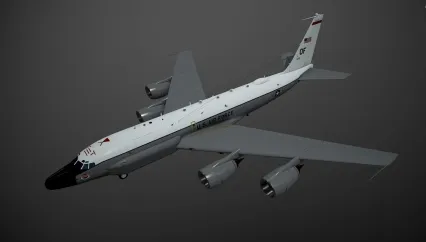 银河运输机  美国空军波音飞机    pbr飞机 