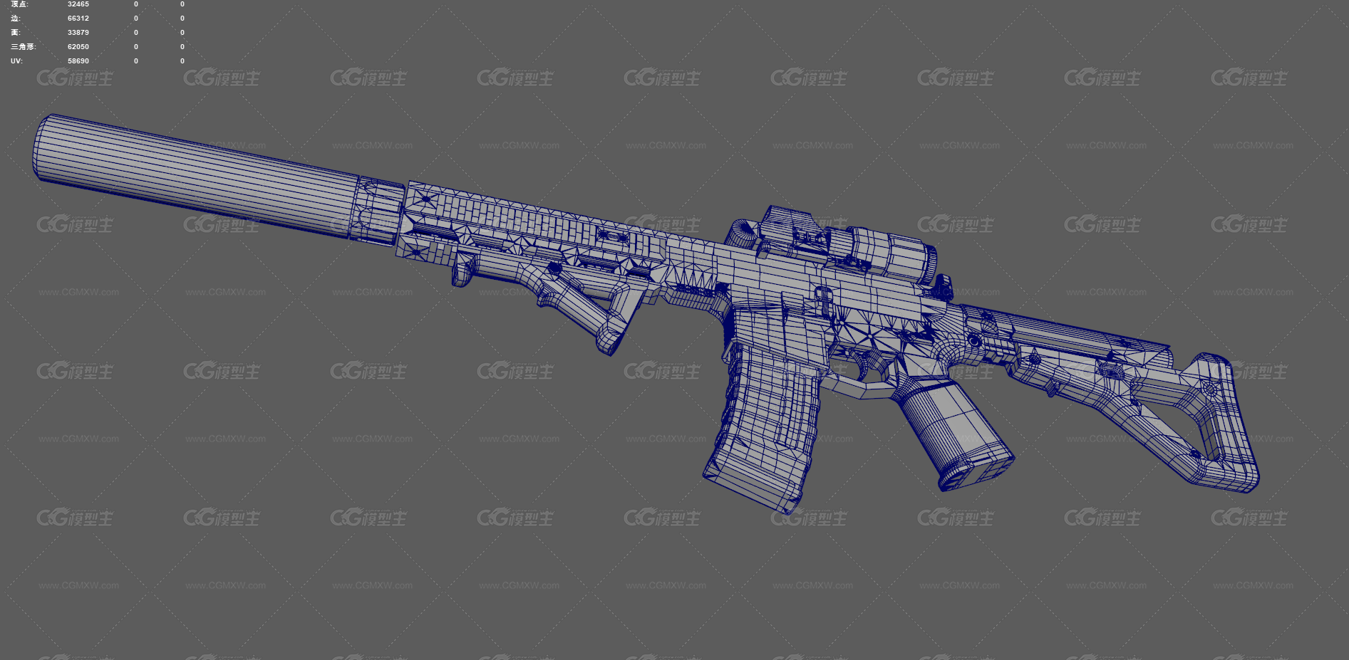 AR15步枪 突击步枪 狙击枪 自动步枪 卡宾枪 军事枪械 枪械 M4卡宾枪 战术版步枪 红点瞄准镜-16