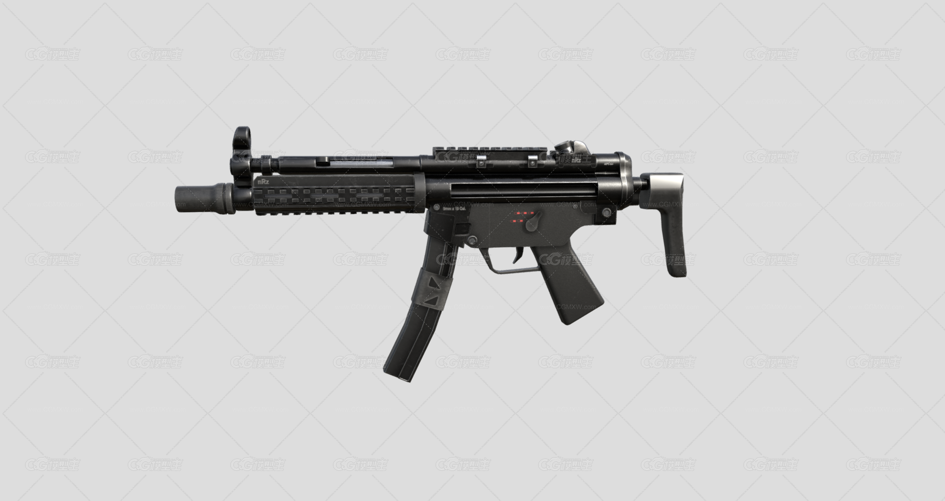 mp5-a4冲锋枪 枪械 武器 自动步枪 军用枪 武器系列 现代枪械 轻型冲锋枪 机枪 军事武器-1