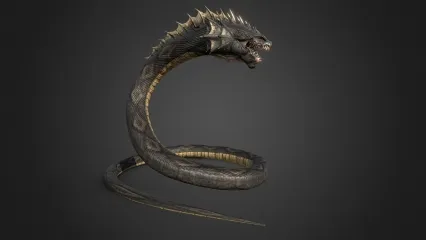 八岐大蛇  龙头蛇   神话生物   蛇龙  九头蛇头