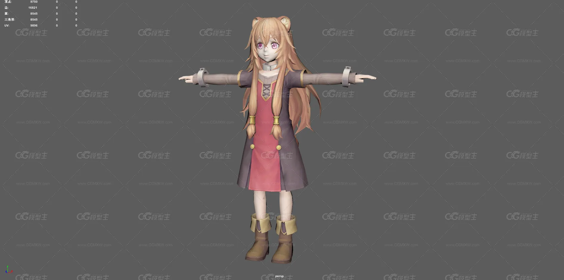 卡通狐妖 美少女 萝莉 灵狐 狐仙 古代人物 狐狸精 可爱小美女 妖女 神话狐仙 狐妖女孩 游戏角色-7