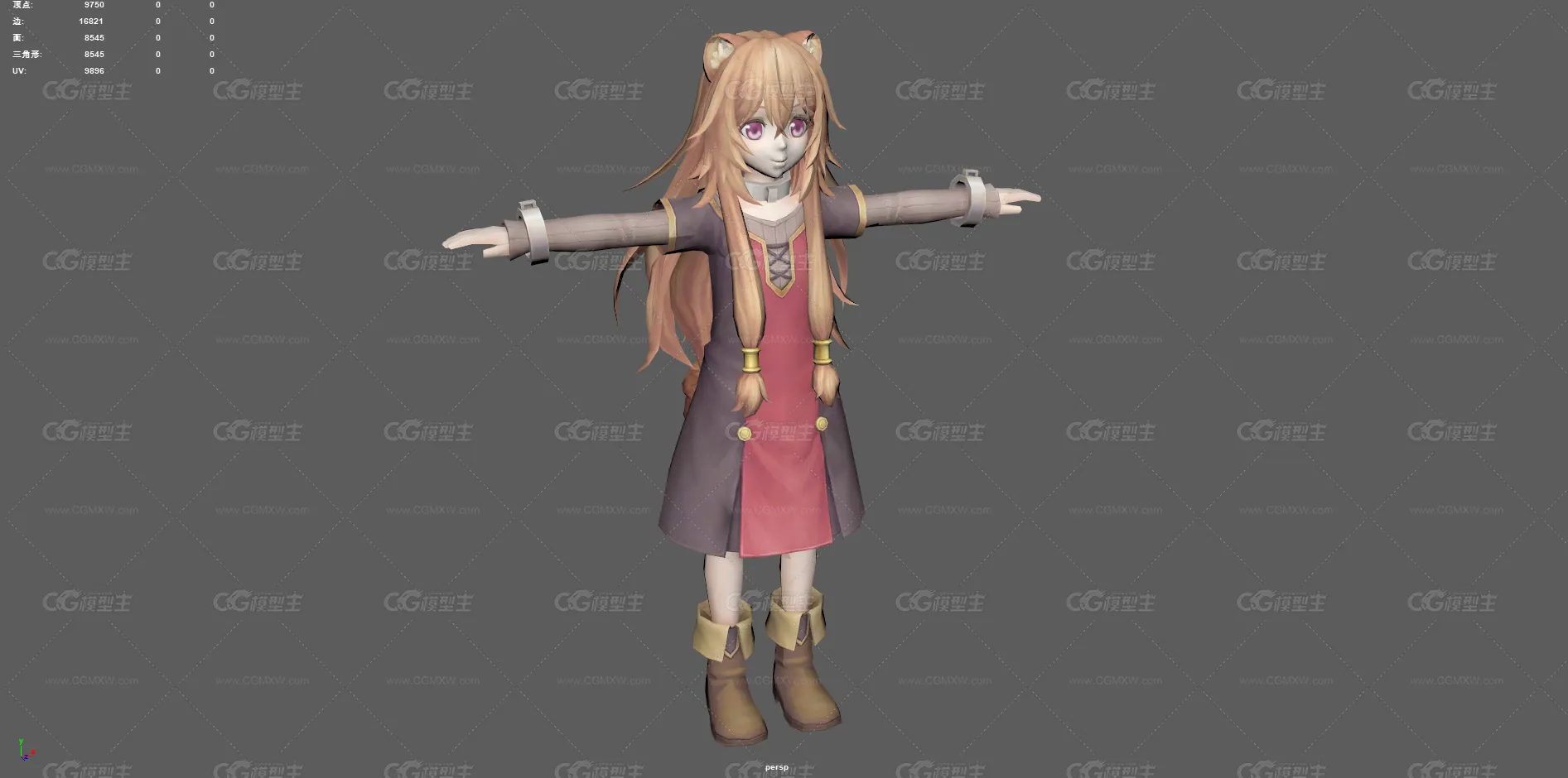 卡通狐妖 美少女 萝莉 灵狐 狐仙 古代人物 狐狸精 可爱小美女 妖女 神话狐仙 狐妖女孩 游戏角色-8