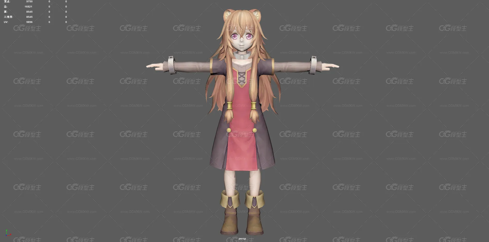 卡通狐妖 美少女 萝莉 灵狐 狐仙 古代人物 狐狸精 可爱小美女 妖女 神话狐仙 狐妖女孩 游戏角色-4