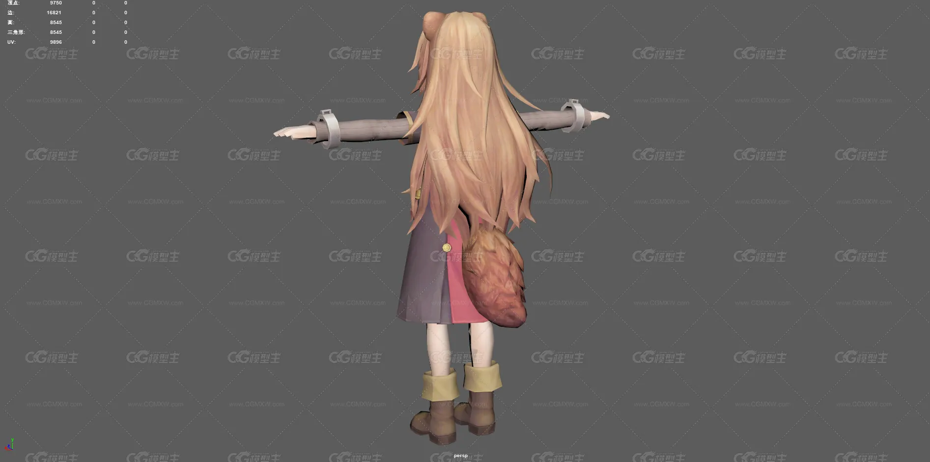 卡通狐妖 美少女 萝莉 灵狐 狐仙 古代人物 狐狸精 可爱小美女 妖女 神话狐仙 狐妖女孩 游戏角色-5