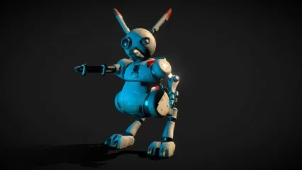 城市突击兔     兔子机器人     科幻机械兔