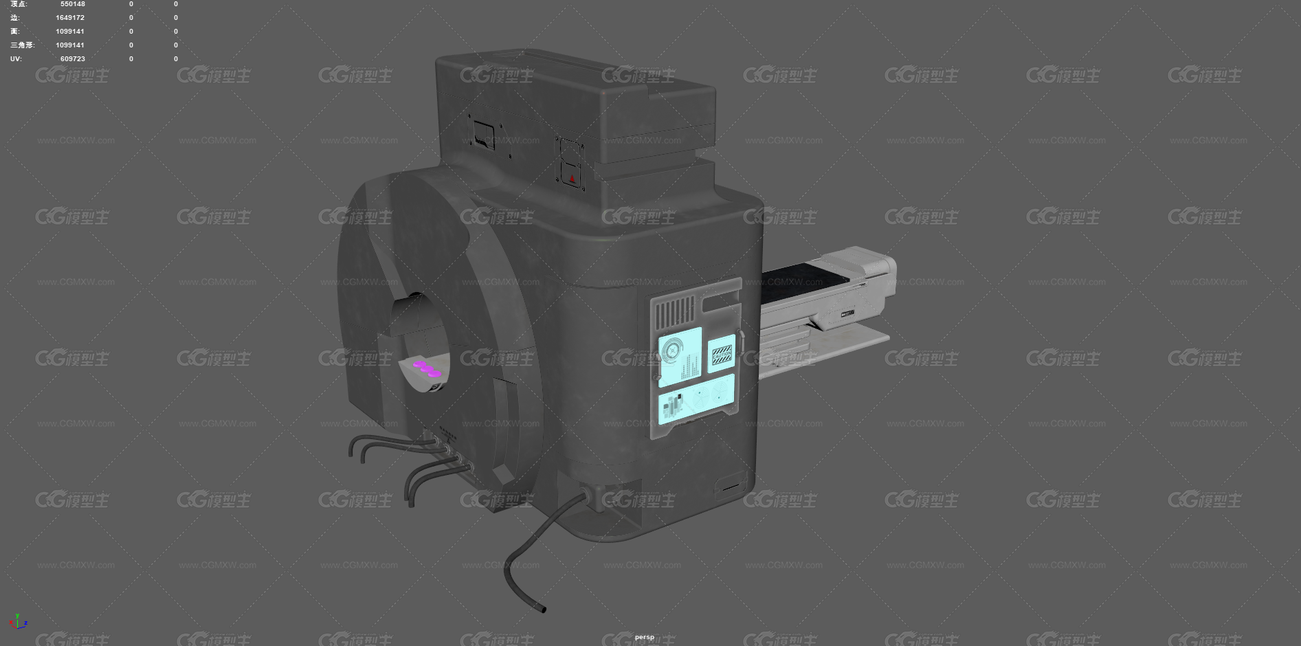 CT扫描仪 CT机 医疗设备 医疗器械 核磁共振机 医院仪器 磁共振成像机 扫描仪 高科技设备-6